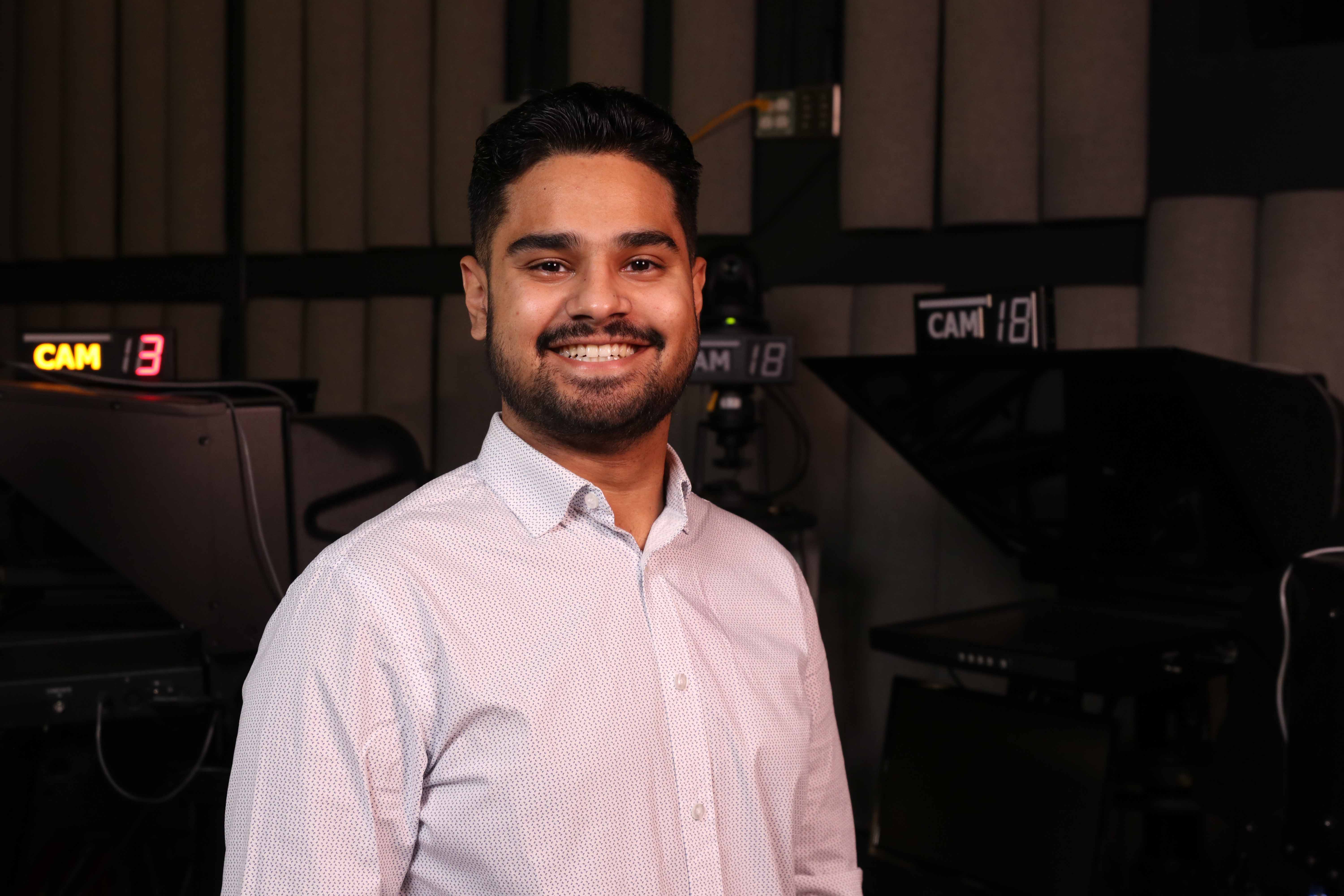 Staged headshot from headshot event